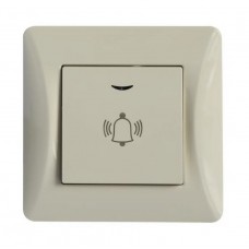 Μπουτόν Κουδουνιού Μπεζ Lineme H-Series 50-00108-30